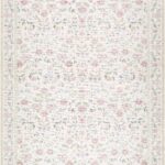 Brigid Off White Machine Woven Area Rug