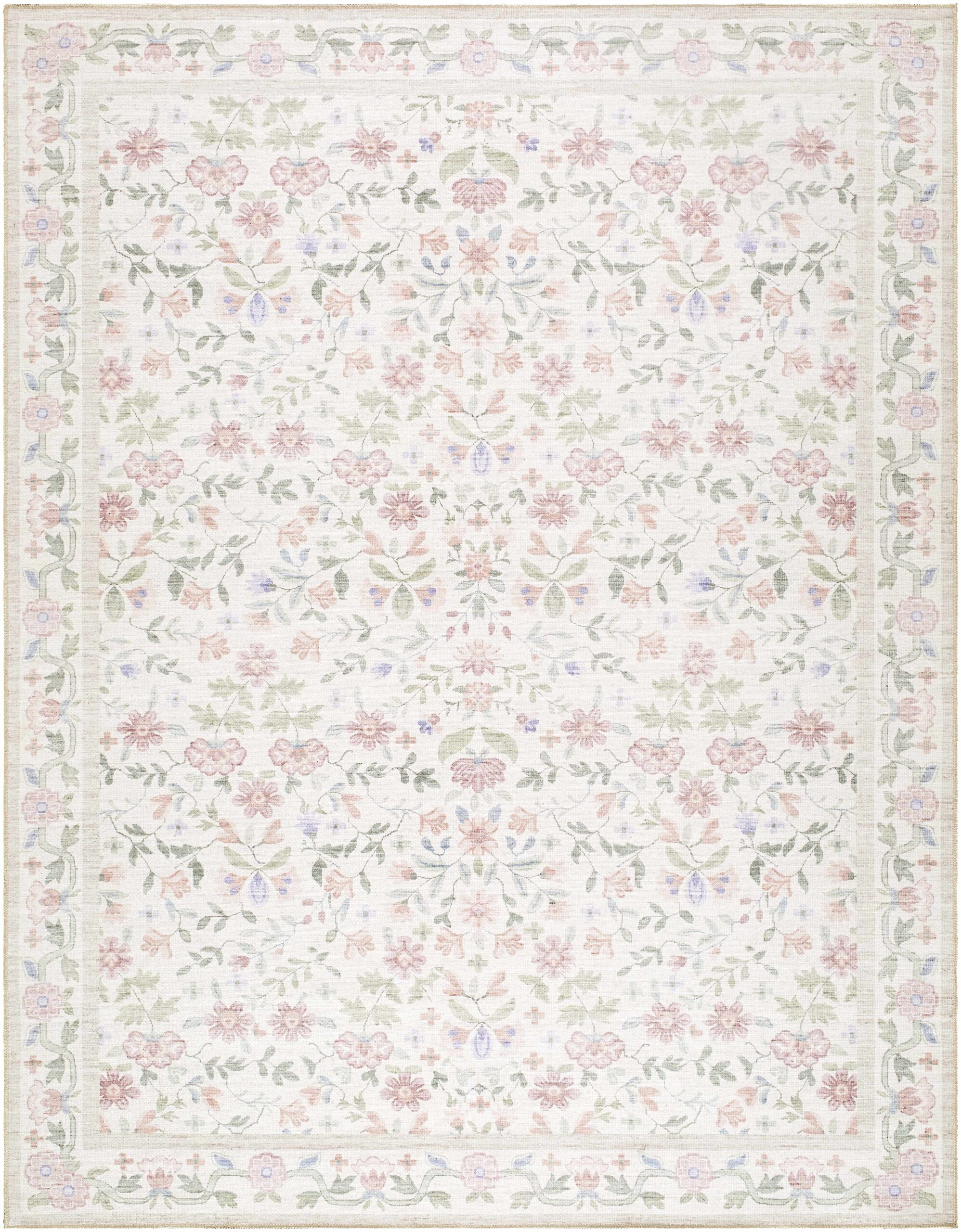 BMGVHA1-710102.jpg Brigid Off White Machine Woven Area Rug - Image 1