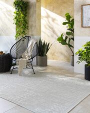 Branko Beige Machine Woven Area Rug - Image 2