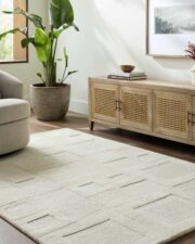 Botham Ivory Hand-Tufted Area Rug - Image 2