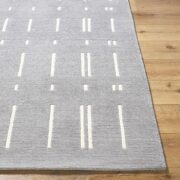 Charan Slate Gray Hand-Tufted Area Rug - Image 3