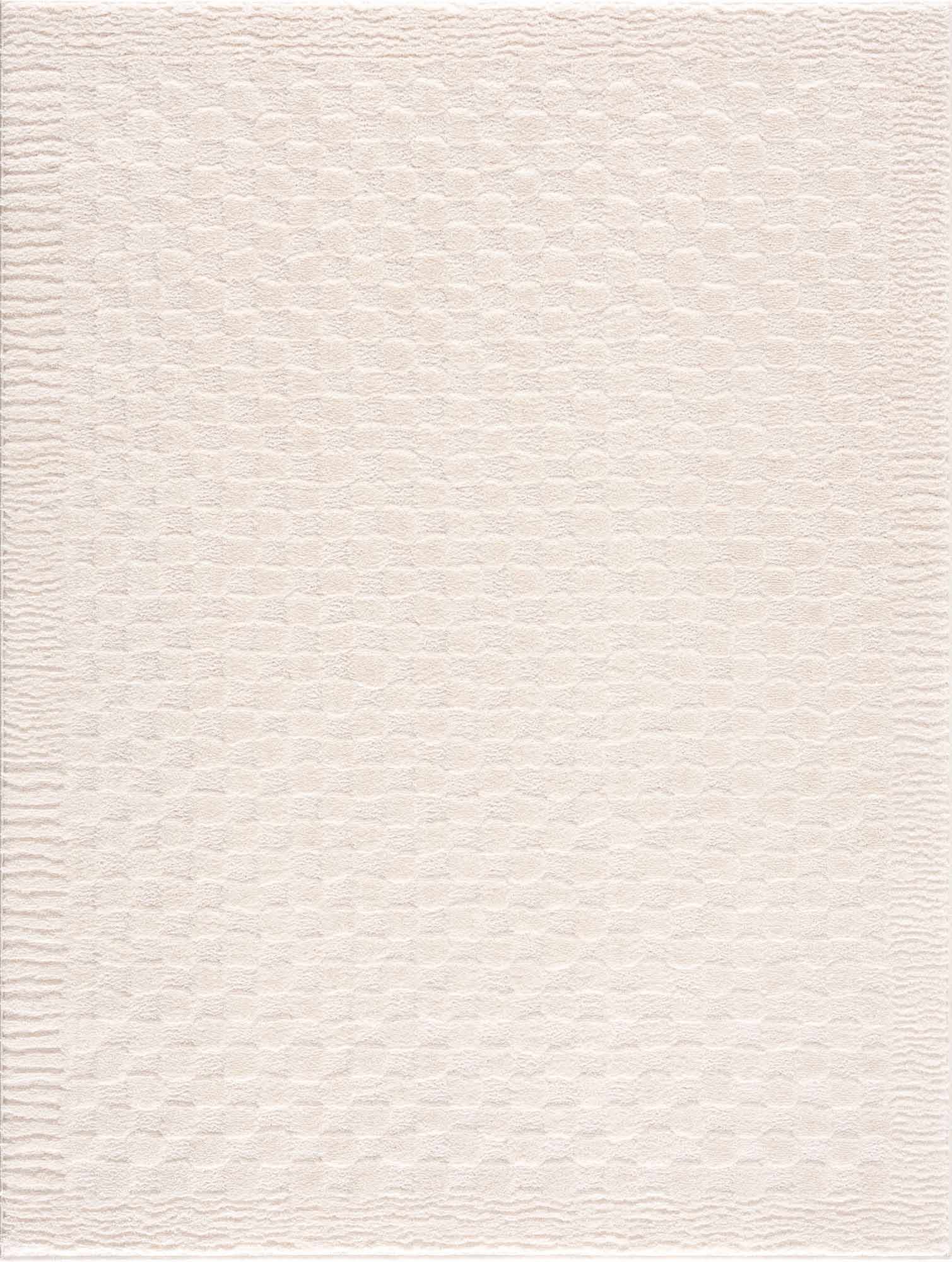 FEU-2327_design_rct_537_studio.jpg Leryn Ivory Checkered Machine Woven Area Rug - Image 1