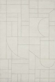Fusao Beige Hand-Tufted Area Rug