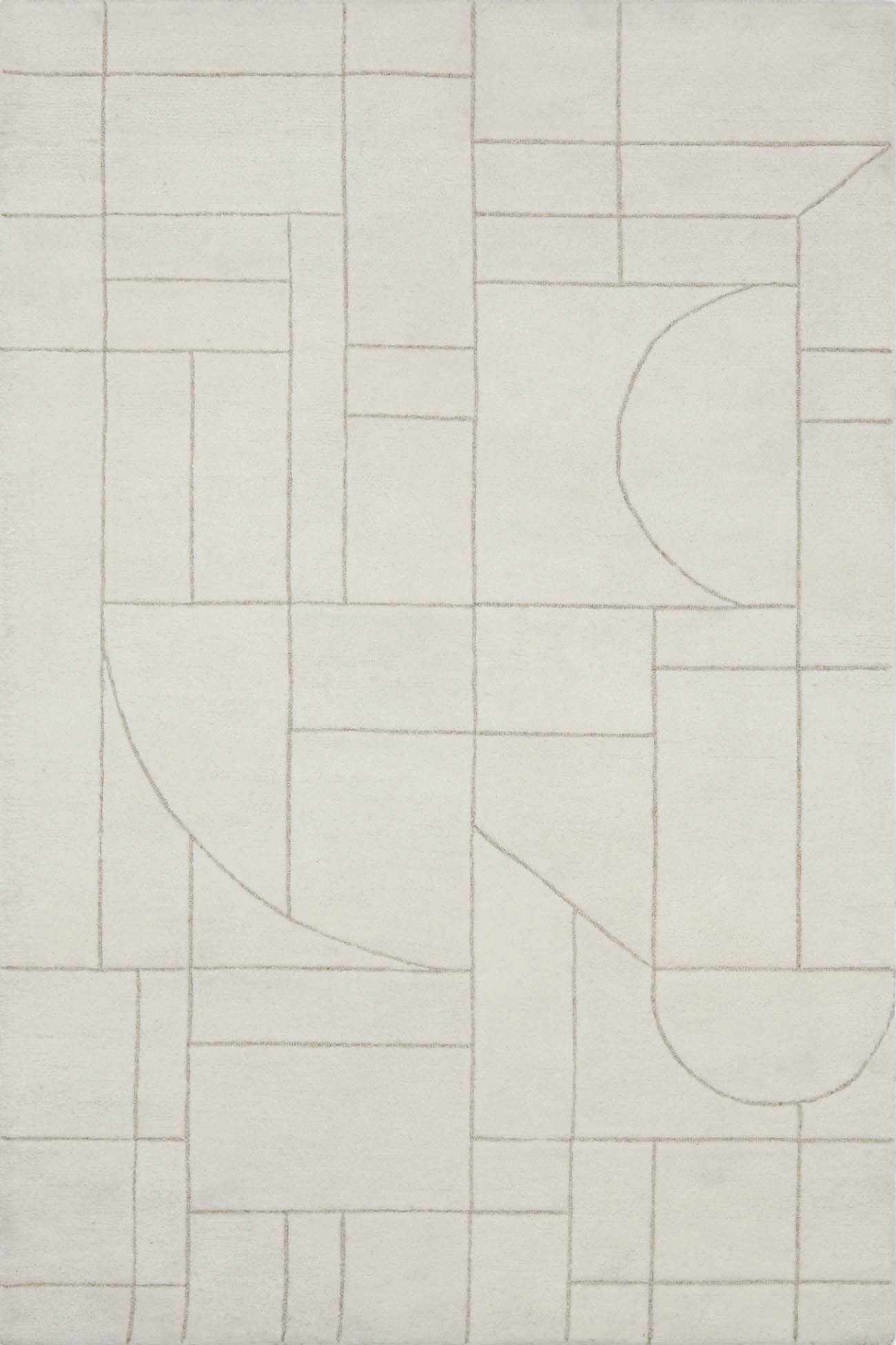 SPBBFUSAOA3_design_rct_0_calhounstudio.jpg Fusao Beige Hand-Tufted Area Rug - Image 1