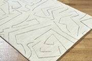 Mony Charcoal Tribal Hand Tufted Wool Area Rug - Image 2