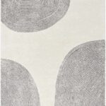 Zytka Ivory Hand-Tufted Area Rug
