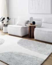 Zytka Ivory Hand-Tufted Area Rug - Image 2