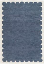 Lukamu Blue Modern Hand-Tufted Area Rug