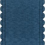 Uhuro Midnight Blue Hand Loomed Area Rug