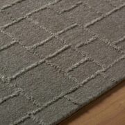 Giersleben Charcoal Hand-Tufted Area Rug - Image 3