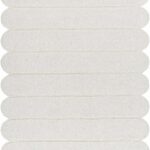 Tayte White Abstract Hand-Loomed Wool Area Rug